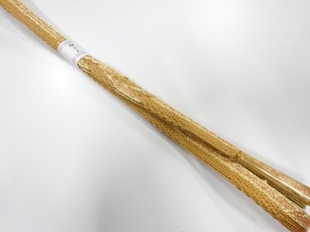 JAPANESE KIMONO / UNUSED KOREI HAND-TIED OBIJIME